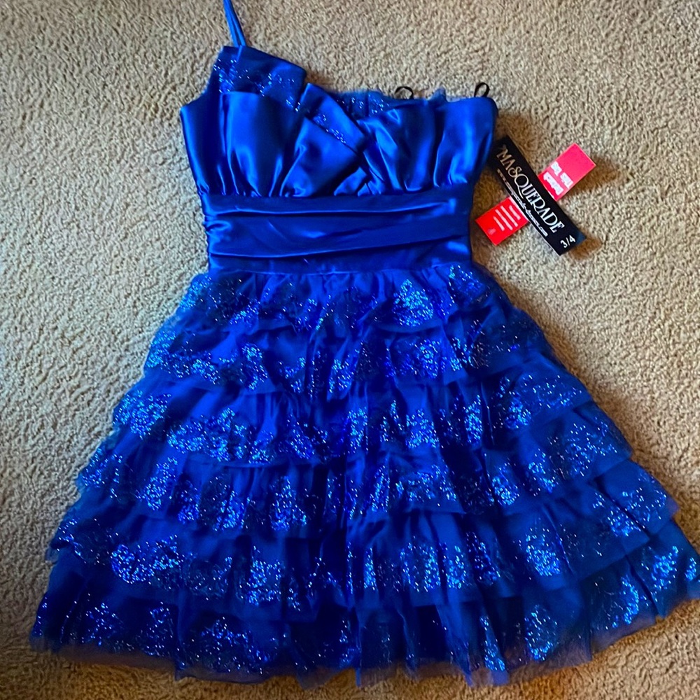 Masquerade shorts dress